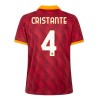 Camiseta de fútbol AS Roma Cristante 4 Cuarta Equipación 23-24 - Hombre